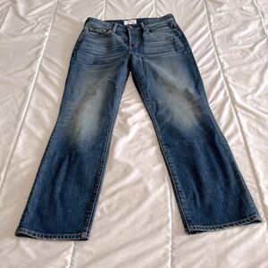 Aritzia The Castings High Rise Cropped Jeans in Vimy Size 29